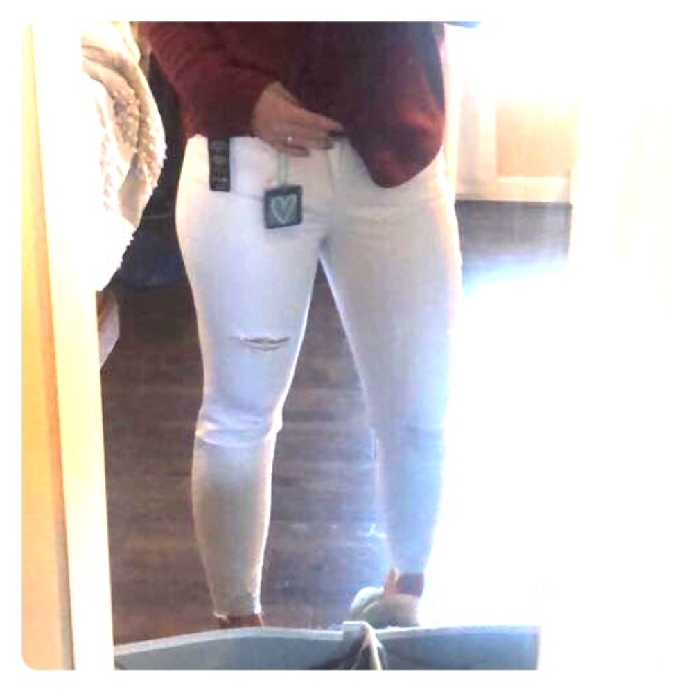 NWT lularoe white denim size 30